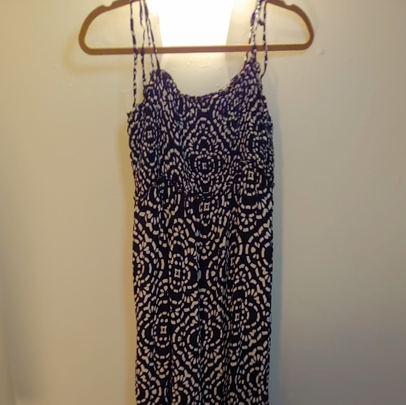 Motherhood Maternity Large Black&White Maxi Dress - Picture 11 of 16